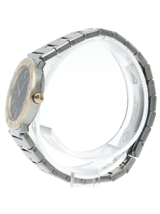 Bvlgari Watch 26 18k Yellow Gold SS Black Polished main image 5